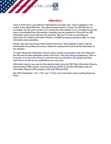 Free 1099 Nec PDF Form