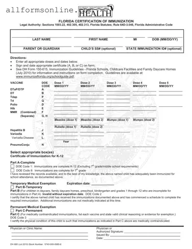 Free 680 PDF Form