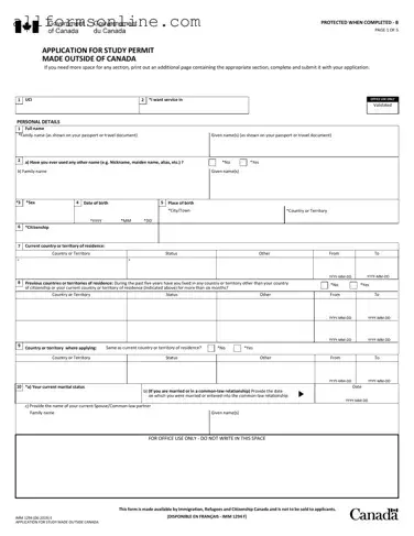 Free Imm 1294 PDF Form